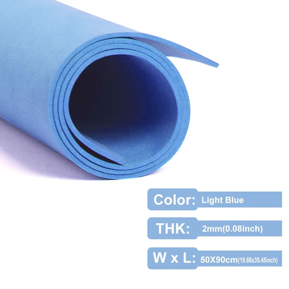 16 Colors EVA Foam Sheets 50x90cm | Colorful Craft Foam for Cosplay and DIY