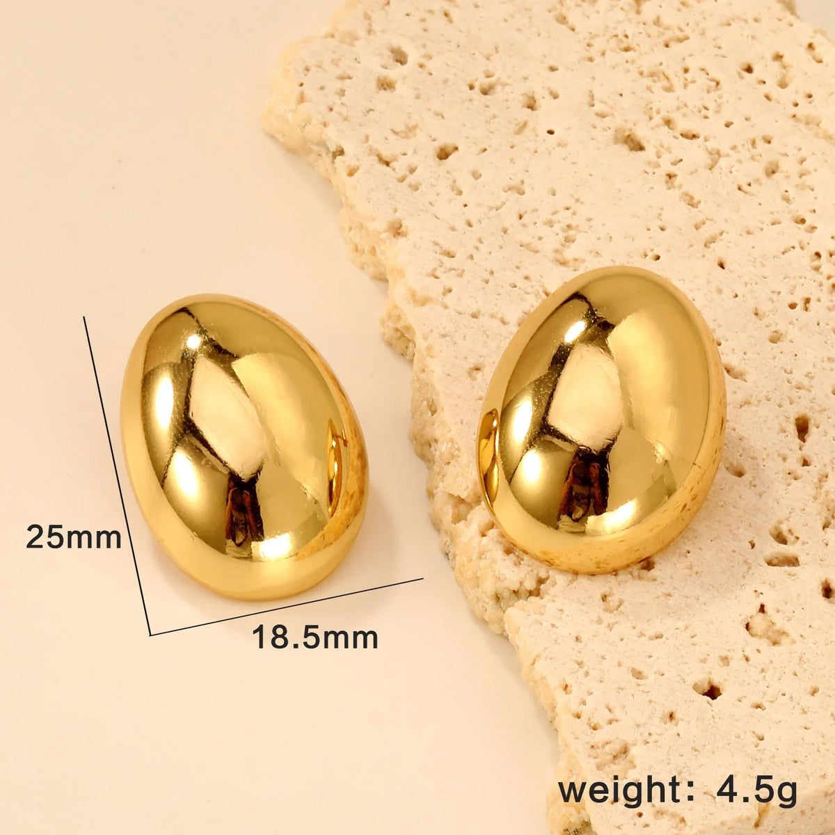 LUXUKISSKIDS Fairy Flower Earrings Stud | Gold-Plated Stainless Steel Piercing Jewelry for Women