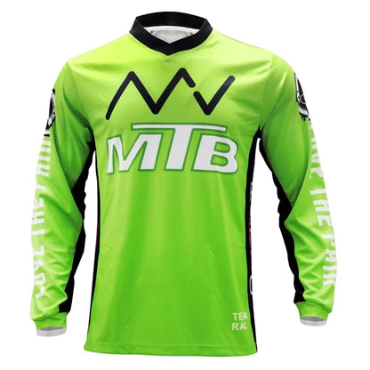 Men's MTB Motocross Jersey Motorcycle Mountain Bike Moto Wear BMX DH T Shirt Clothing Maillot Ciclismo Downhill Clothing