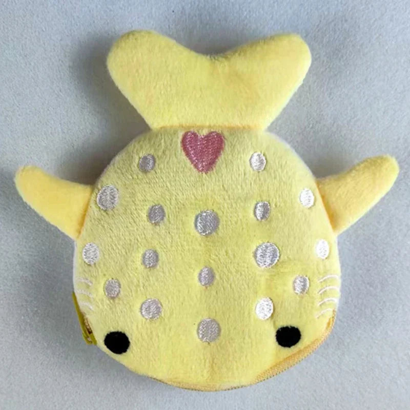 Cartoon Whale Shark Coin Purse | Kawaii Plush Zipper Wallet