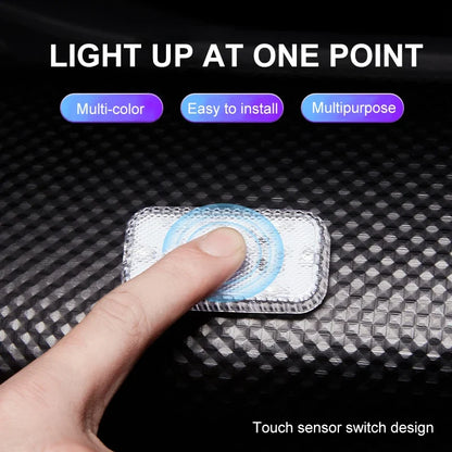 Mini Wireless Car LED Touch Light | USB Rechargeable Interior Reading Lamp