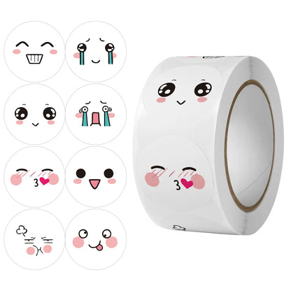 500pcs Teacher Reward Stickers for Kids | Cute Motivational Labels for School and Home