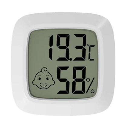LCD Digital Thermometer Hygrometer | Indoor Room Temperature Humidity Monitor