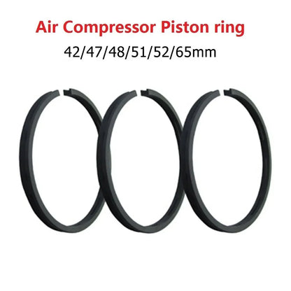 3pcs Piston Rings Set for Air Compressor | Pneumatic Cylinder Replacement Kit
