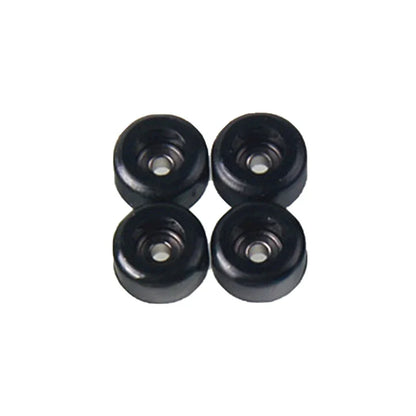 4Pcs/Set Urethane CNC Bearing Fingerboard Wheels | Professional PU + Metal