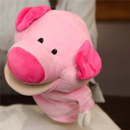 Cartoon Plush Hand Finger Puppets – Soft Interactive Toy for Kids, Party Supply & Family Gathering Fun
