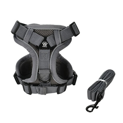 Secure escape proof cat harness with leash for outdoor adventures