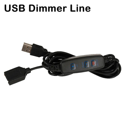 Mini USB LED Desk Lamp | 8 Color Night Light with Eye Protection