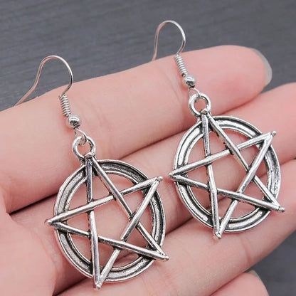 Vintage Star Drop Dangle Earrings | Women's Fashion Jewelry