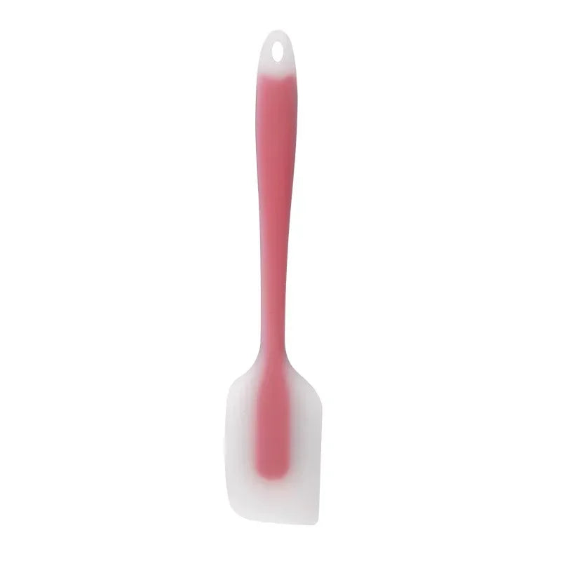 Silicone Spatula Set Heat Resistant Baking Scraper | Translucent Kitchen Utensils
