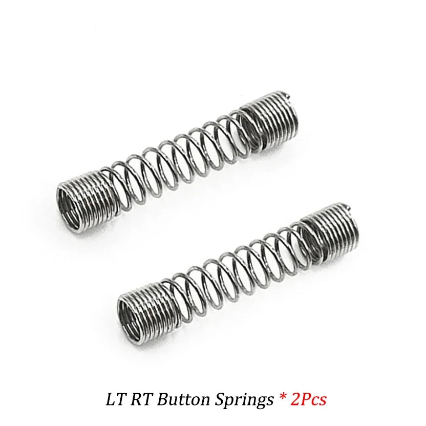 Trigger Button Springs Replacement Kit Xbox 360 | 2/6/10 Pack Silver Springs for LT RT Battery Connector