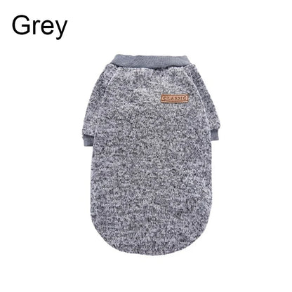 Cozy Fleece Winter Clothes for Small Dog Breeds