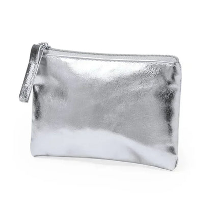 Silver Gold Credit Card Holder Bag | Waterproof PU Leather Coin Purse Wallet