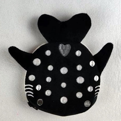 Cartoon Whale Shark Coin Purse | Kawaii Plush Zipper Wallet