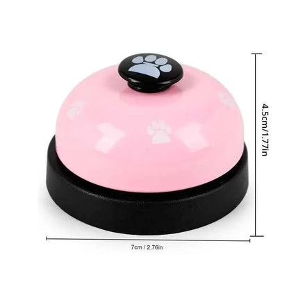 Pet Training Dinner Bell Toy – Interactive Training Tool for Dogs & Cats
