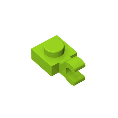 Gobricks GDS-813 1x1 Plate with Vertical Holder | Compatible with Lego 6019 and 61252