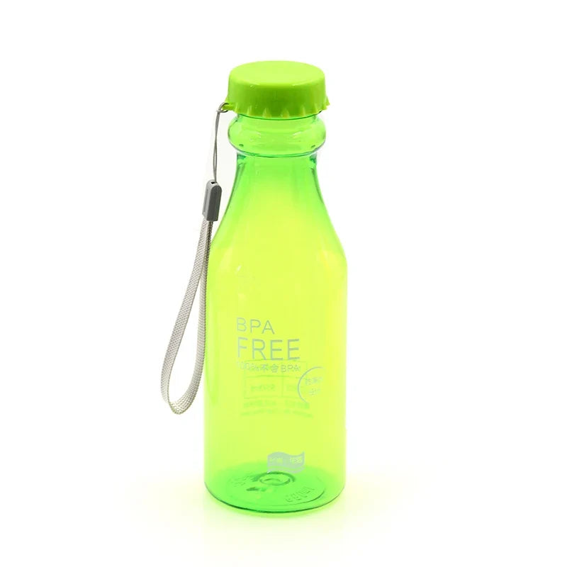 480ml Plastic Cute Yogurt Water Bottle | Yakult Shape Kawaii Milk Carton Shaker