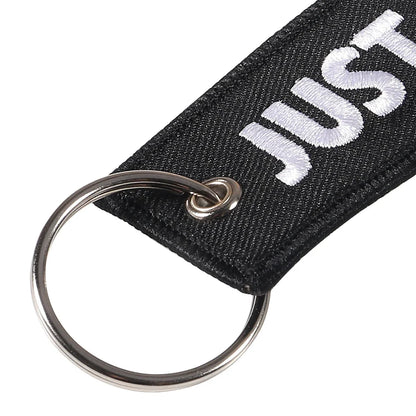 JUST SEND IT Keychains | 5-Pack Luggage Tag and Key Ring Set
