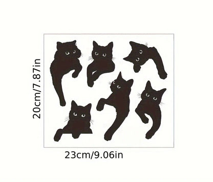 Cat Switch Stickers | Removable Vinyl Decals for Light Switches