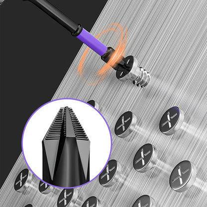 2pcs Non-slip PH2 Magnetic Cross Screwdriver Bits Set | Alloy Steel Hand Tool