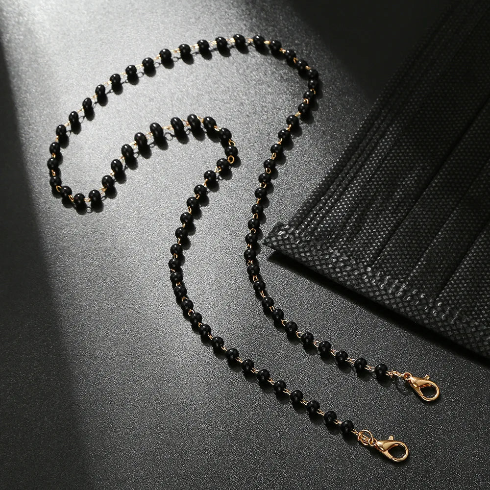 Imitation Pearl Beaded Glasses Chain | Fashion Eyeglasses Accessory for Women