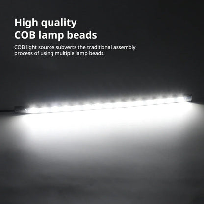 2pcs Car Ambient Lighting Strip | Waterproof 12V LED Decorative Neon Lamp for Auto Interior