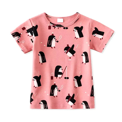 Kids Cotton Sweatshirt | Unisex Cartoon Top for Toddlers