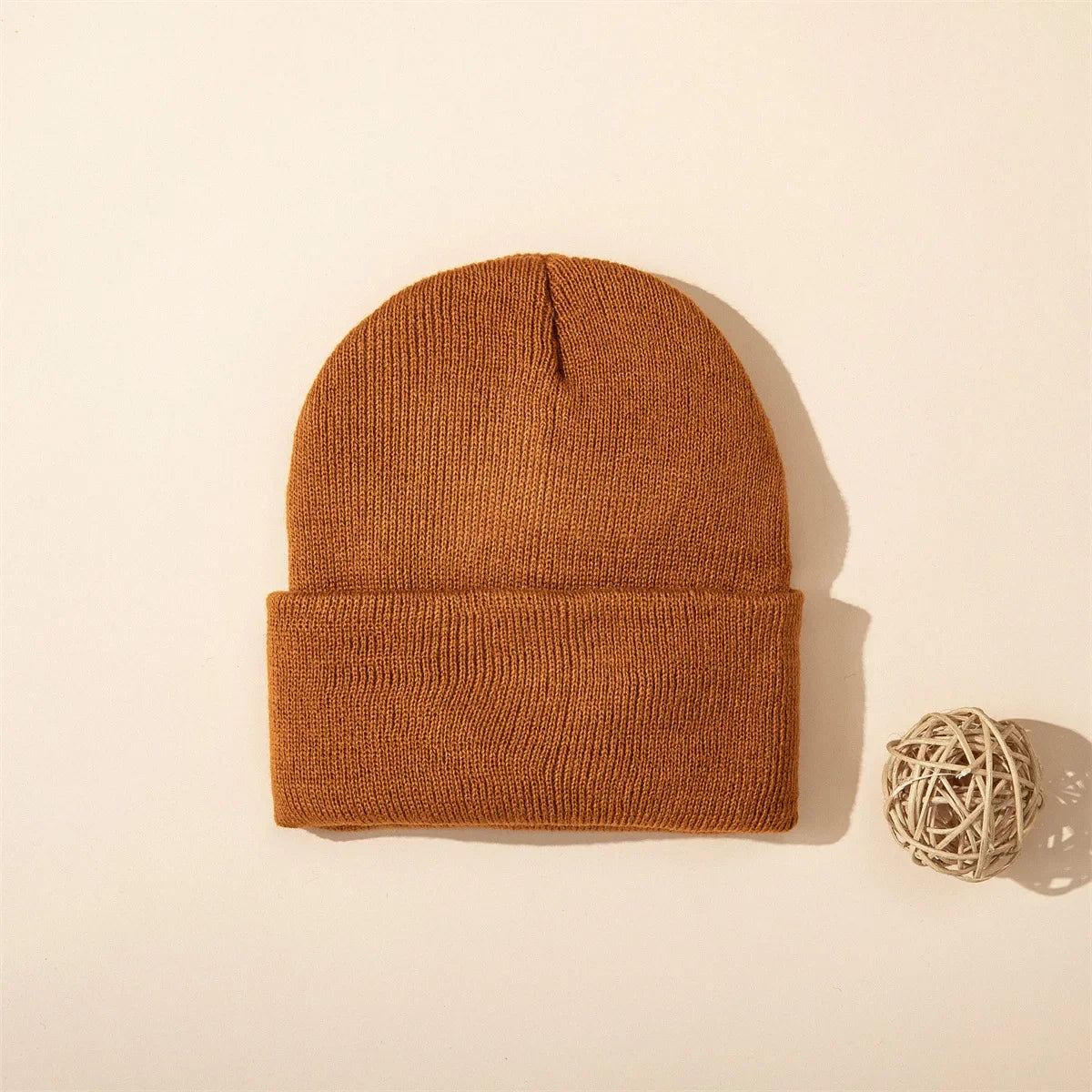 Baby Knit Beanie | Soft Acrylic Winter Hat for Toddlers