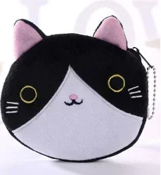 Cute Coin Purse with Keychain | Small Zipper Wallet for Change and Lipstick