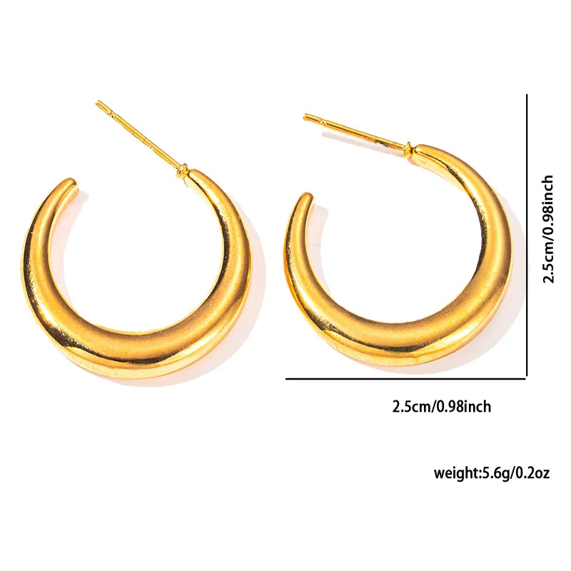 316L Stainless Steel Heart Hollow Irregular Earrings | Niche Drop Earrings for Women