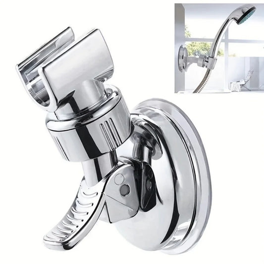 360 ° Adjustable Suction Cup Shower Head Holder, Household Bathroom Suction Cup Rack Bathroom Accessories
