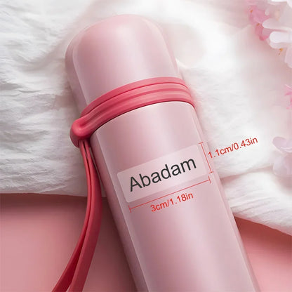Transparent Waterproof Name Stickers for School-Custom Labels,Multilingual Text, Kids DIY Crafts & Sports Bottle Marking
