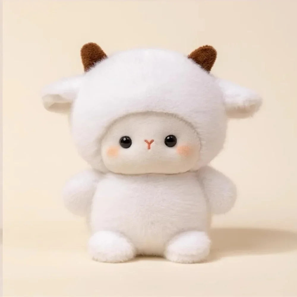Cute 16cm Plush Companion Doll Capybara Elephant Stuffed Animal Pillow Plush Bear Animal Plush Toy Sleeping Gift