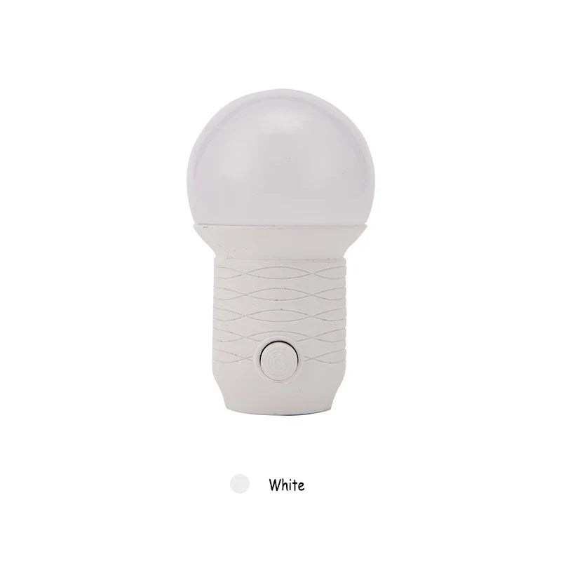 LED Night Light with Dimmer | 2-Color Eye Protection Lamp for Baby Nursing and Sleep