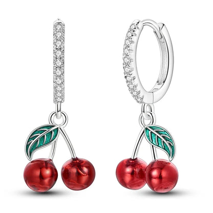 Colorful 925 Sterling Silver Hoop Earrings for Women | Classic Circle Earrings
