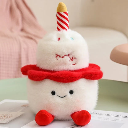 Cute Cartoon Egg & Toast Plush Toy – Breakfast Expression Stuffed Doll Pillow | Soft Baby Comfort Toy & Christmas Gift
