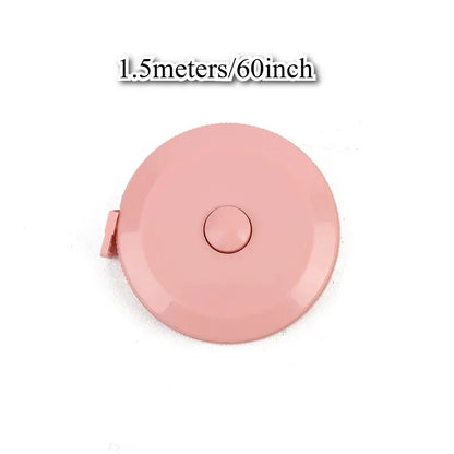 Retractable Mini Tape Measure 1.5m | Double-Sided Body Measuring Tape