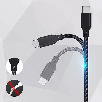 DATA FROG 10ft USB C Charging Cable for PS5 and Xbox Series X|S Controller | Fast Gamepad Power Cord