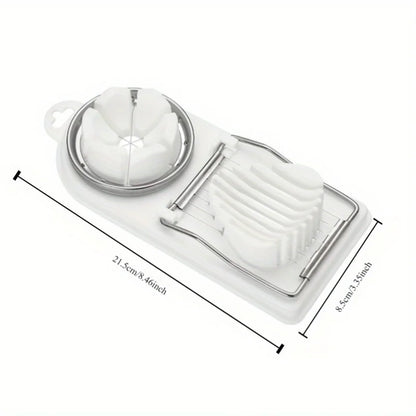 Home Multifunctional Egg Slicer | Boiled Egg and Vegetable Cutter Tool
