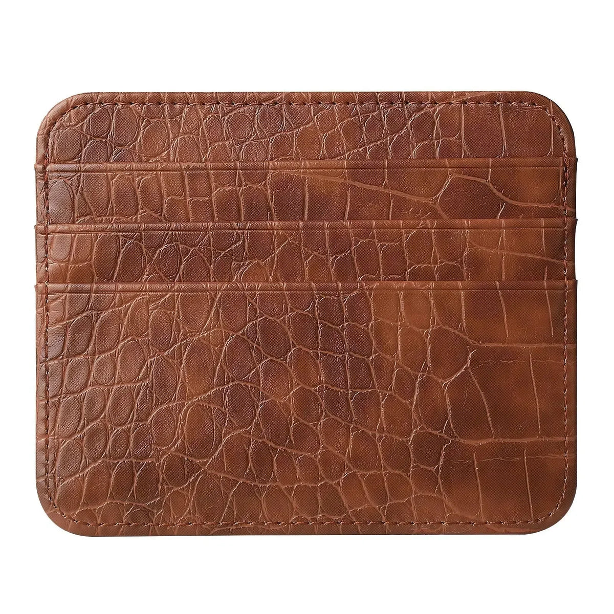 Slim Thin Mini ID Card Holder | PU Leather Credit Card Case for Men and Women