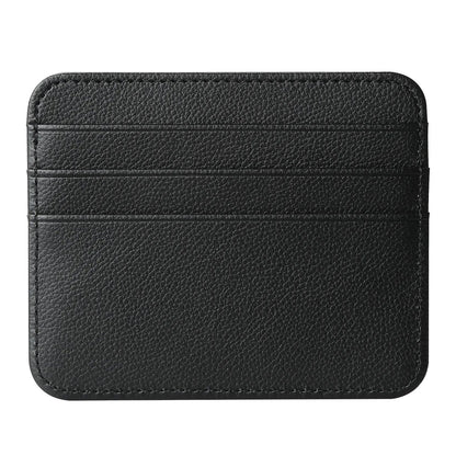 Slim Thin Mini ID Card Holder | PU Leather Credit Card Case for Men and Women