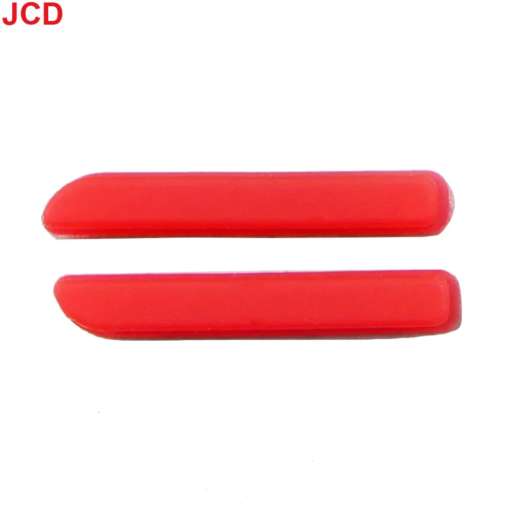 JCD 2sets Replacement Rubber Feet and Button Cover Set for 3DS Console | Repair Kit