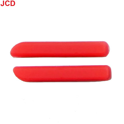 JCD 2sets Replacement Rubber Feet and Button Cover Set for 3DS Console | Repair Kit