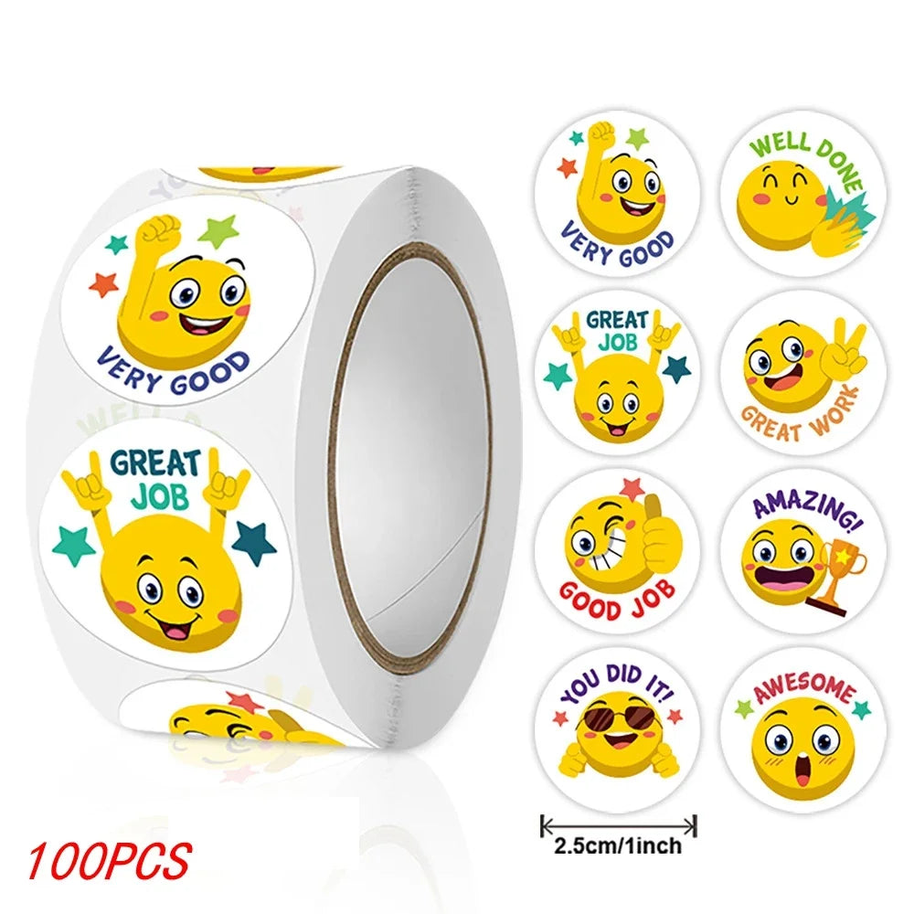 Funny Motivational Stickers for Teachers | Reward Stickers for Kids