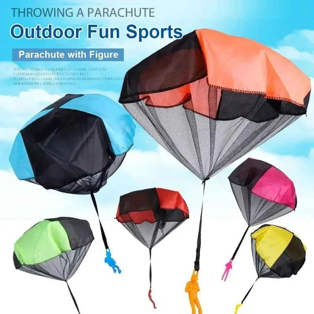 Parachute Toys for Kids Tangle Free Outdoor Flying Parachute Men Outside Toys Easter Basket Stuffers Idea Unique Boy Girl Gift