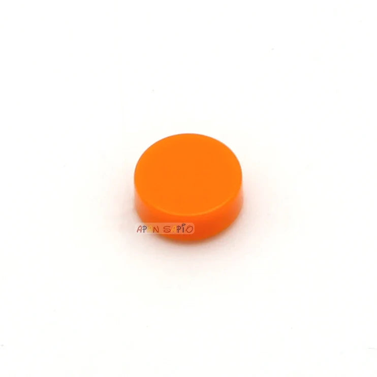 100pcs 1x1 Round Building Blocks Bricks | 33 Color DIY Educational Toy Set