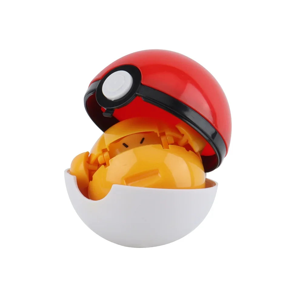 Pokemon Figures Toys Pocket Monsters Ball Model Pikachu Gengar Pokeball Dragonite Snorlax Pokeball Action Figures Toy
