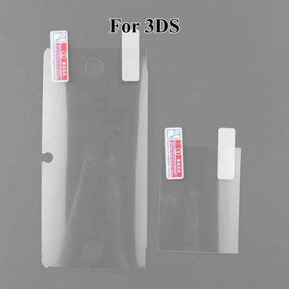 1PCS Top Bottom HD Clear Protective Film For NS NDSL for 2DS New 3DS XL LCD Screen Protector
