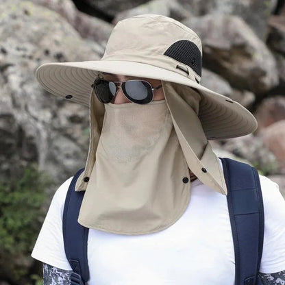 Adjustable Outdoor Fishing Hat | Breathable Sunshade Cap for Men and Women