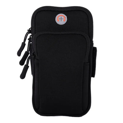 Running Arm Bag | Shockproof Adjustable Armband Pouch for Smartphones up to 6 Inches